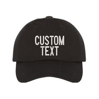 Custom text Hat Front