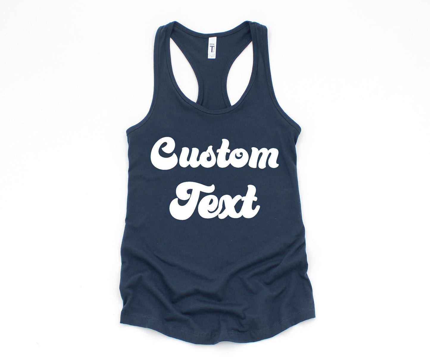 Custom Text Sport Tank