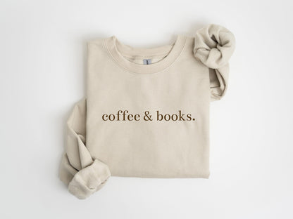 Coffee & books Sweatshirt