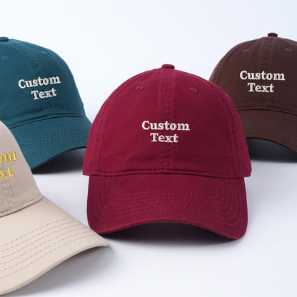 Custom text Hat Front