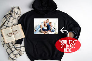 Custom your text or image apparel